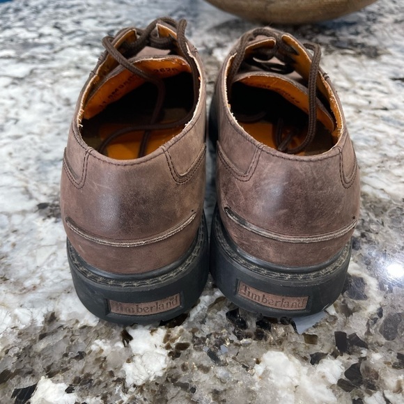 Timberland Moctoe Oxfords Leather Shoes men’s size 11.5 - Picture 14 of 16